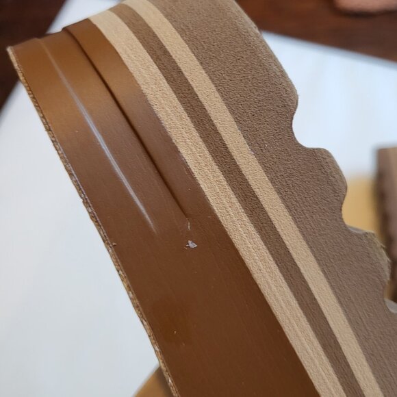 Reef Cushion Vista Hi Sandals Shoes Sz 10 Cork Sole - Picture 7 of 7